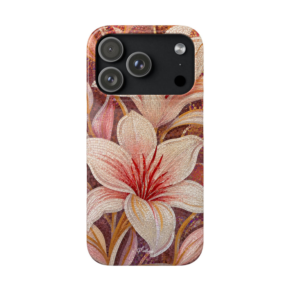 Floral Lily Snap Case
