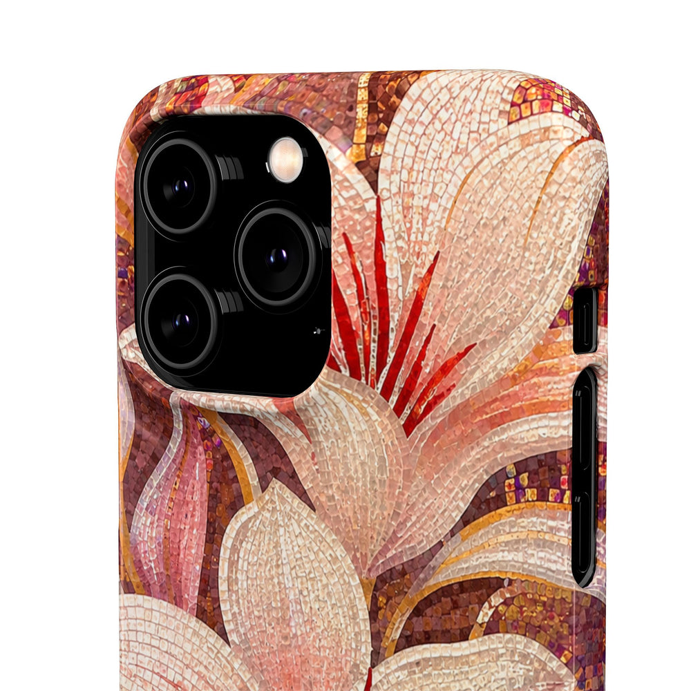Floral Lily Snap Case