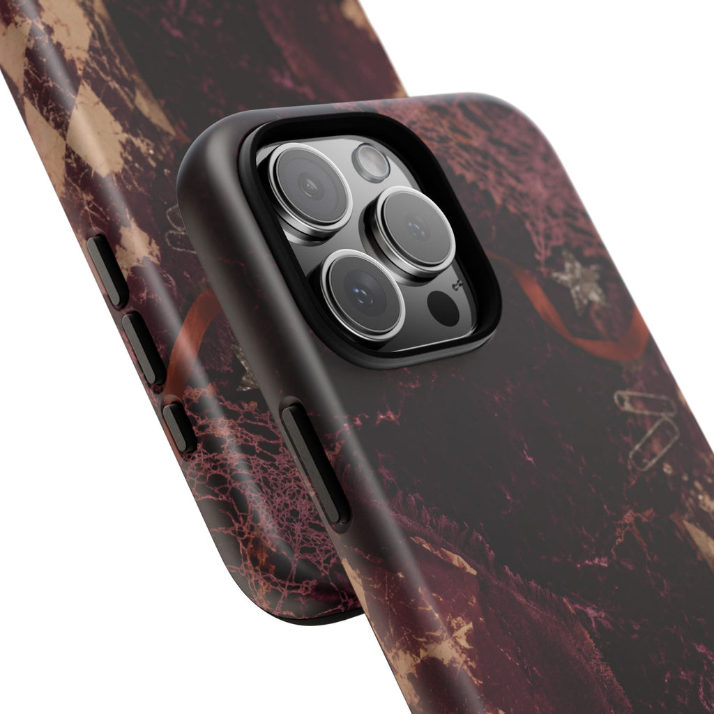 Dark Maroon Vintage Tough Case