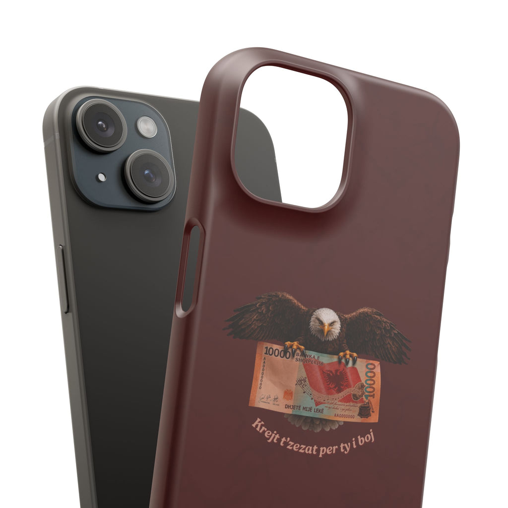 "Krejt t'zezat per ty i boj" Snap Case