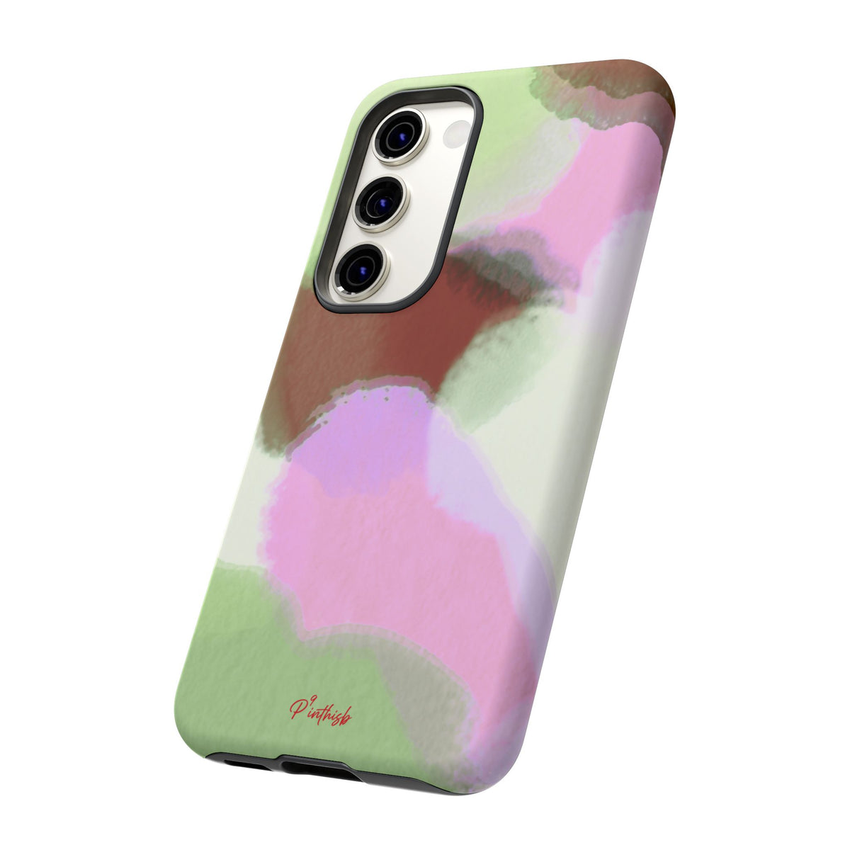 Abstract Pastel Camouflage Tough Phone Case