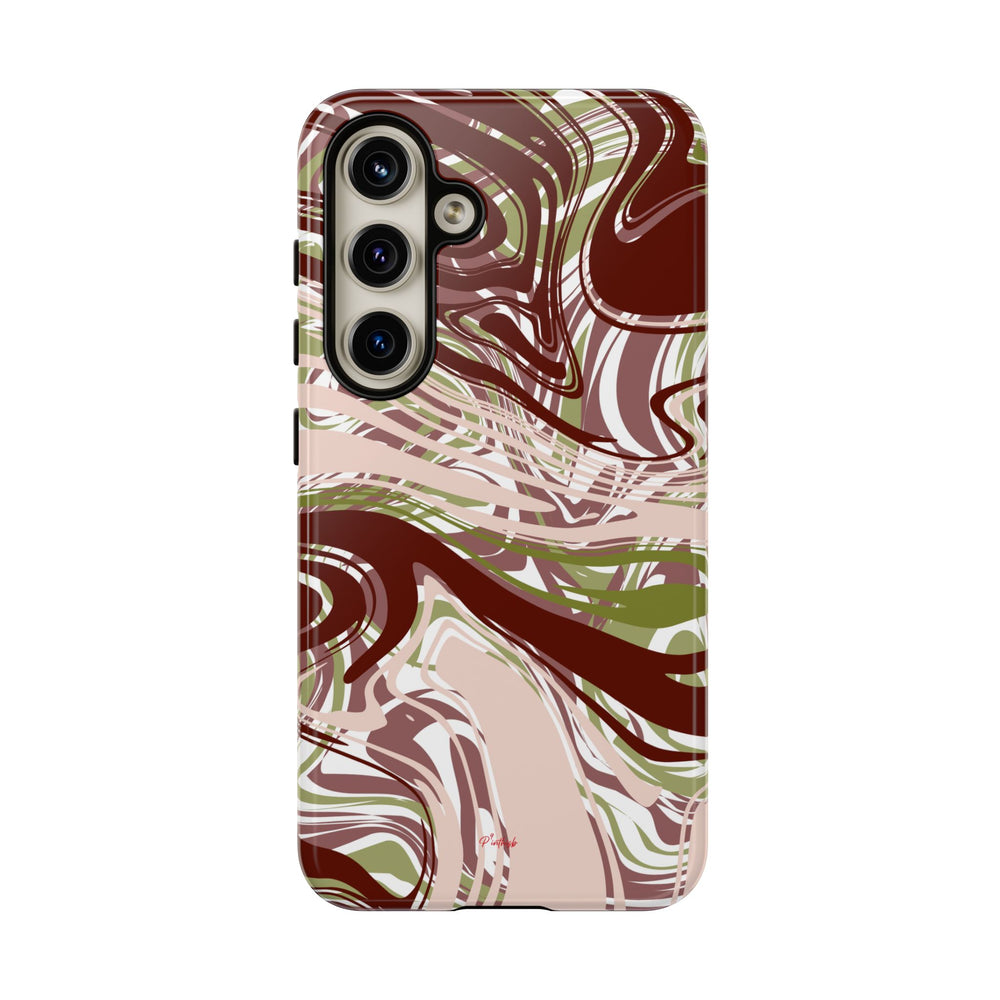 Abstract Marbled Tough Phone Case
