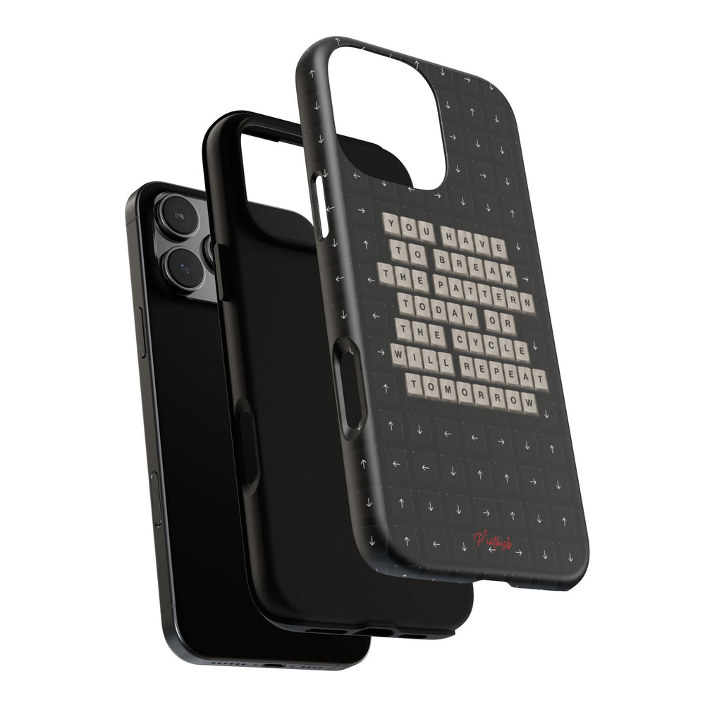 "Break the pattern" Keyboard Tough Case