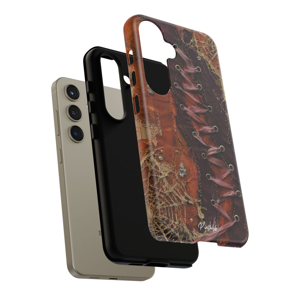 Vintage Leather Lace Tough Case