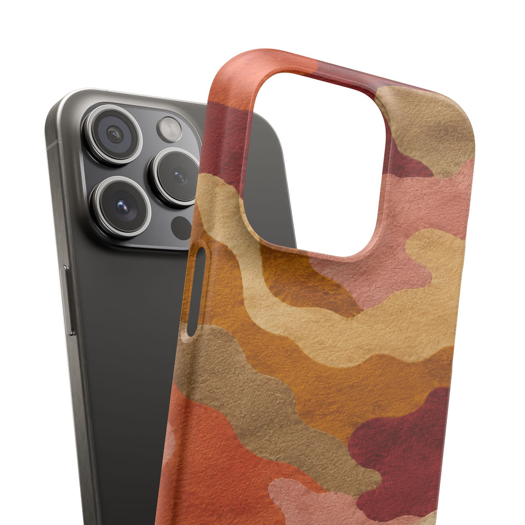 Watercolour Camo Snap Case