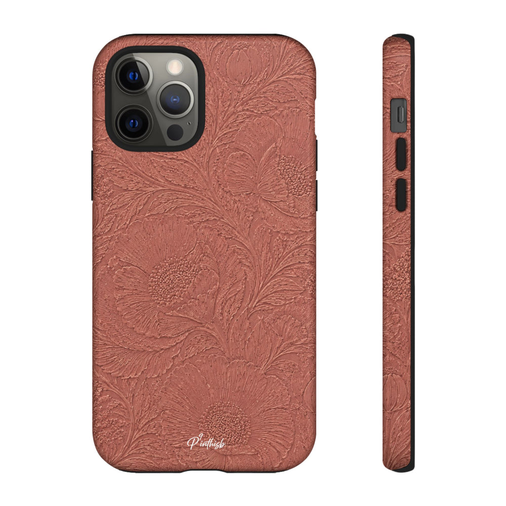 Embossed Floral Tough Case