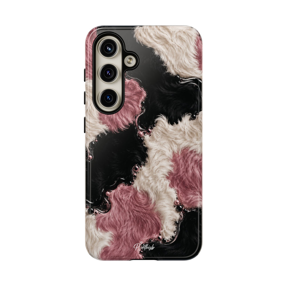 Cow Print Swirl Tough Case