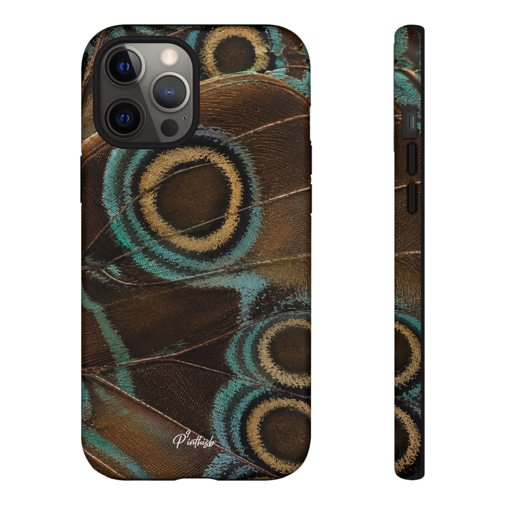 Peacock Feather Pattern Tough Case