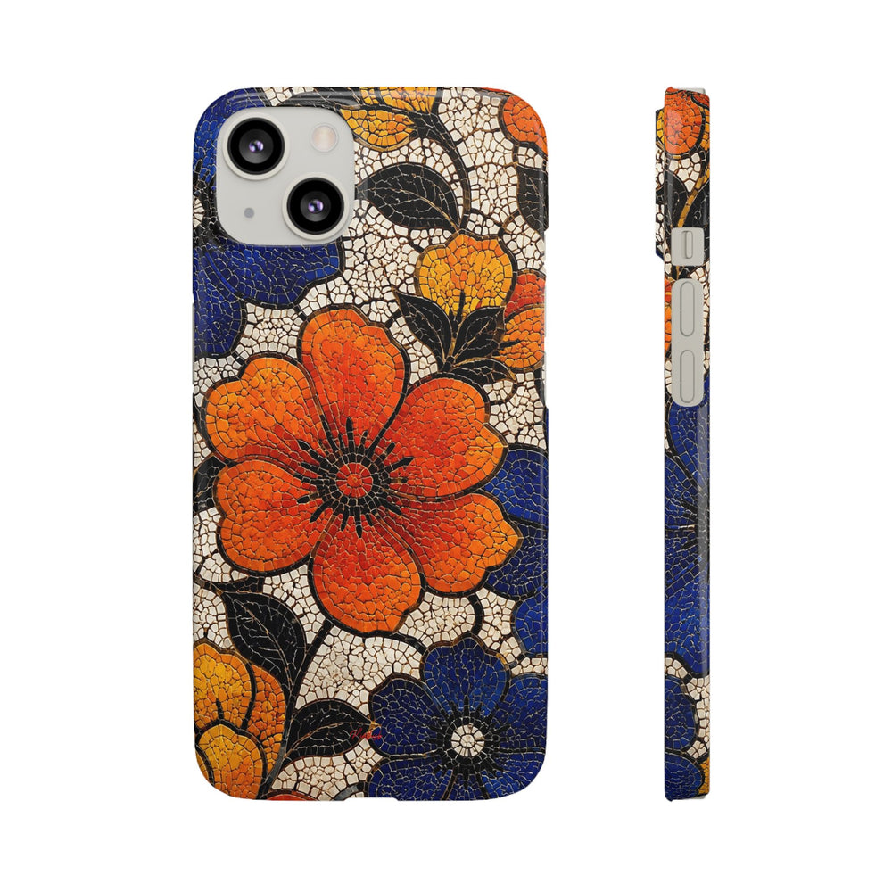Floral Mosaic Snap Case