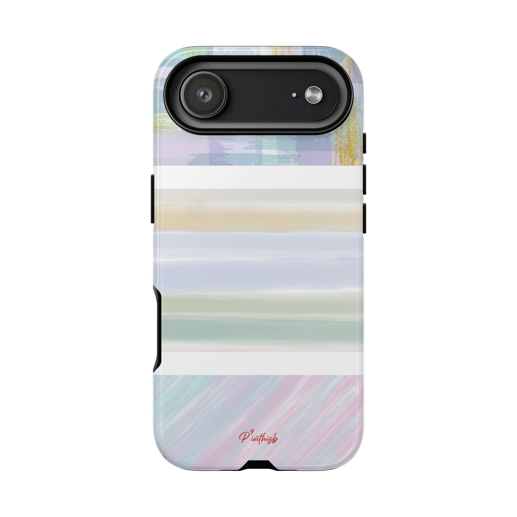 Pastel Stripe Tough Phone Case