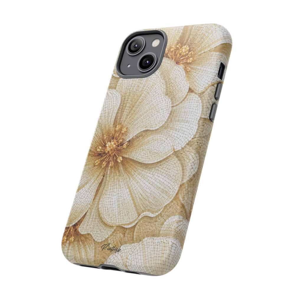 Floral Gold Bloom Tough Case