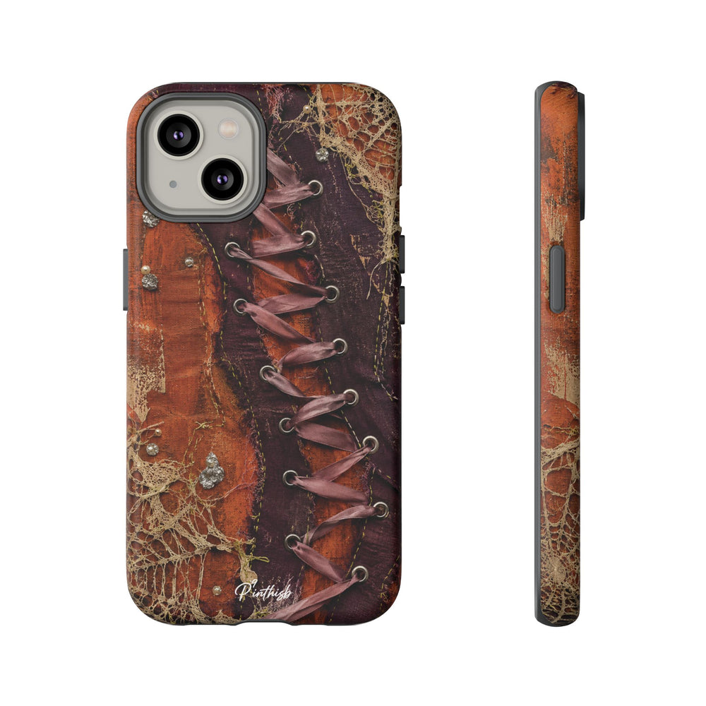 Vintage Leather Lace Tough Case