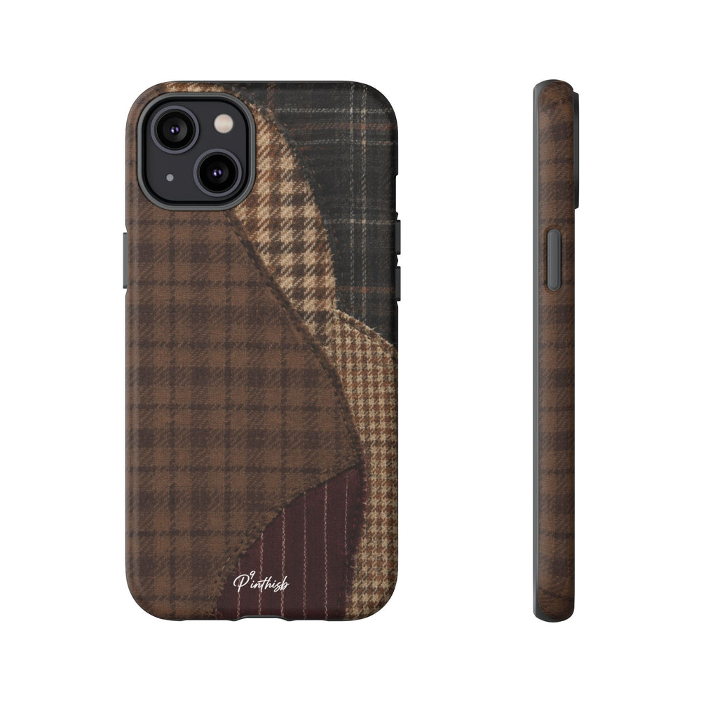 Rustic Brown Retro Tough Case