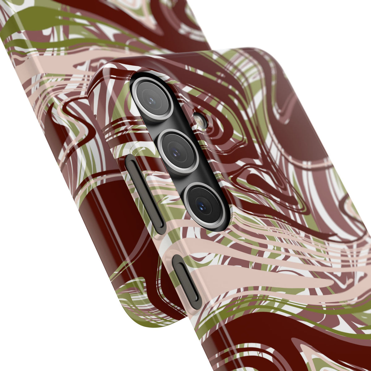 Abstract Marbled Snap Phone Case