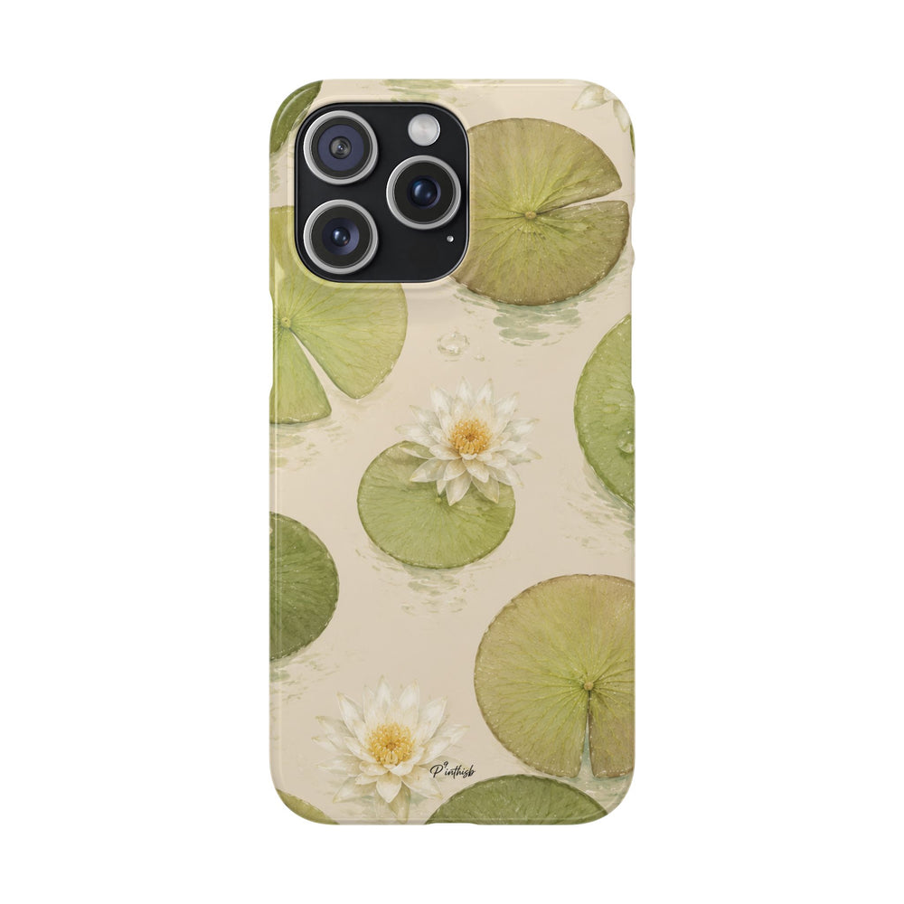Water Lily Snap Phone Case