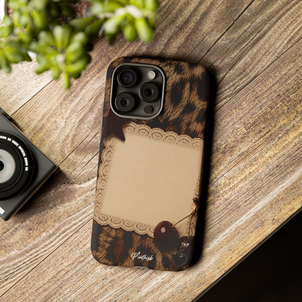 Personalized Leopard Lace Phone Case