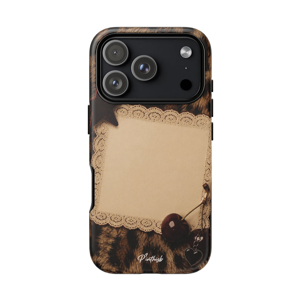 Personalized Leopard Lace Phone Case