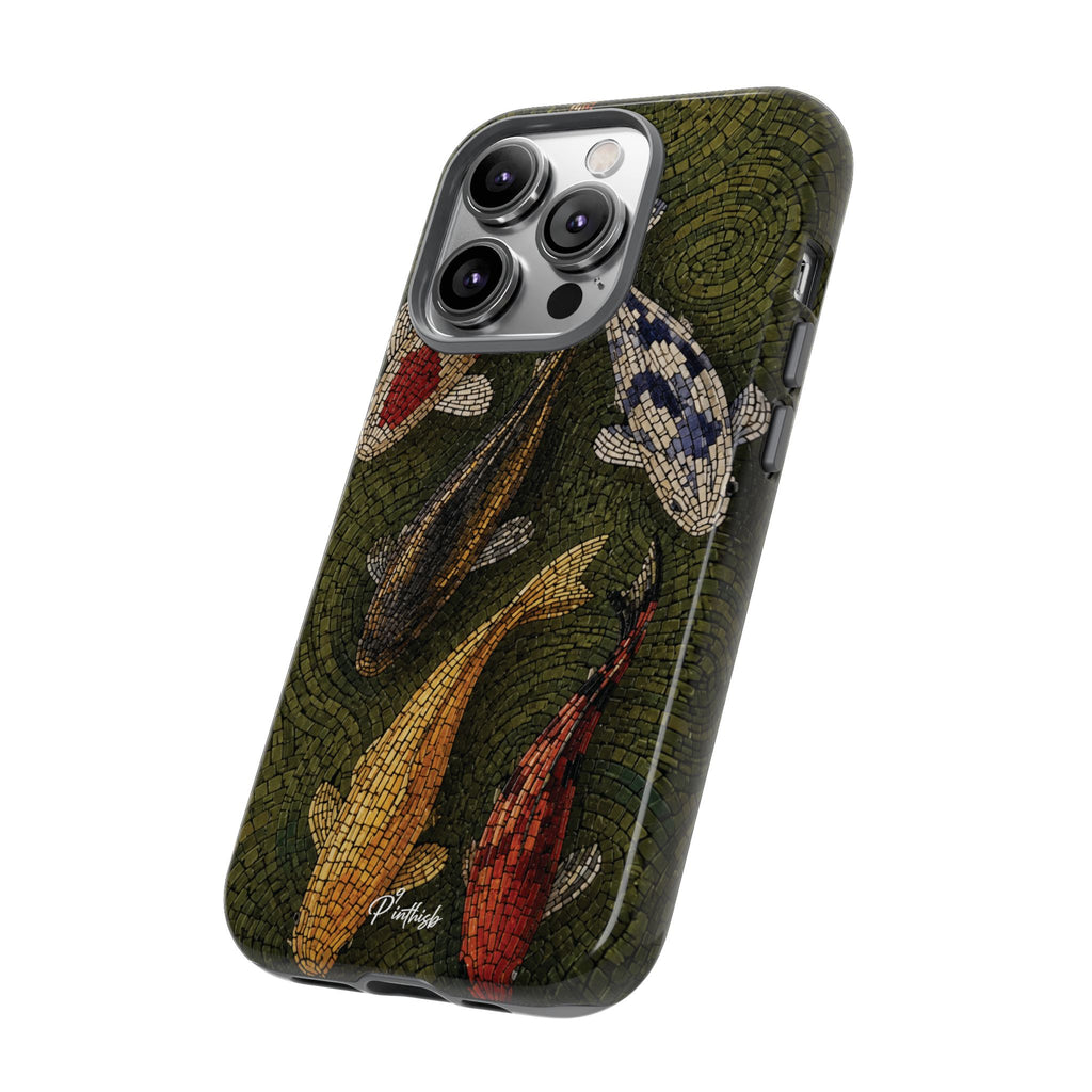 Fish Pond Tough Phone Case