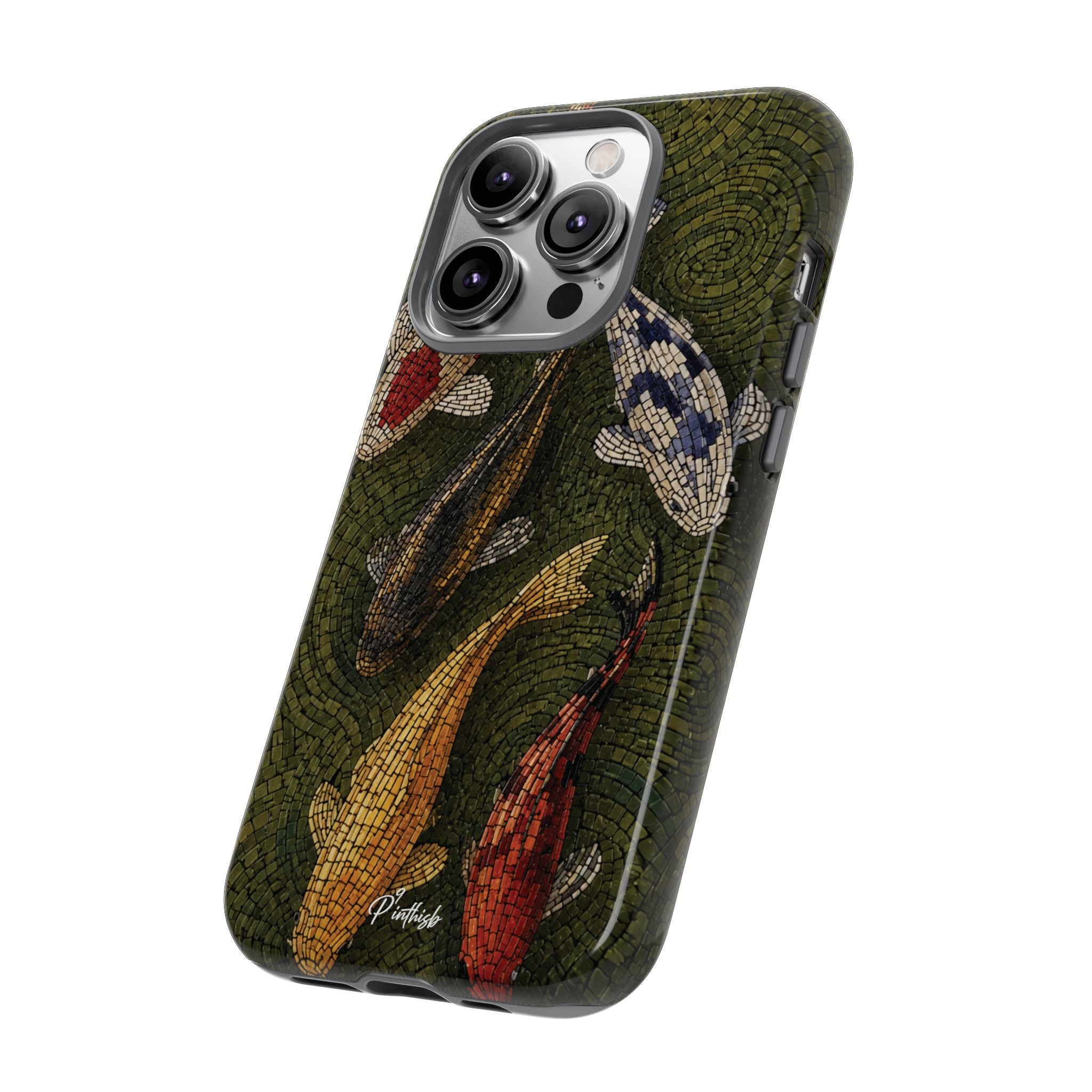 Fish Pond Tough Phone Case