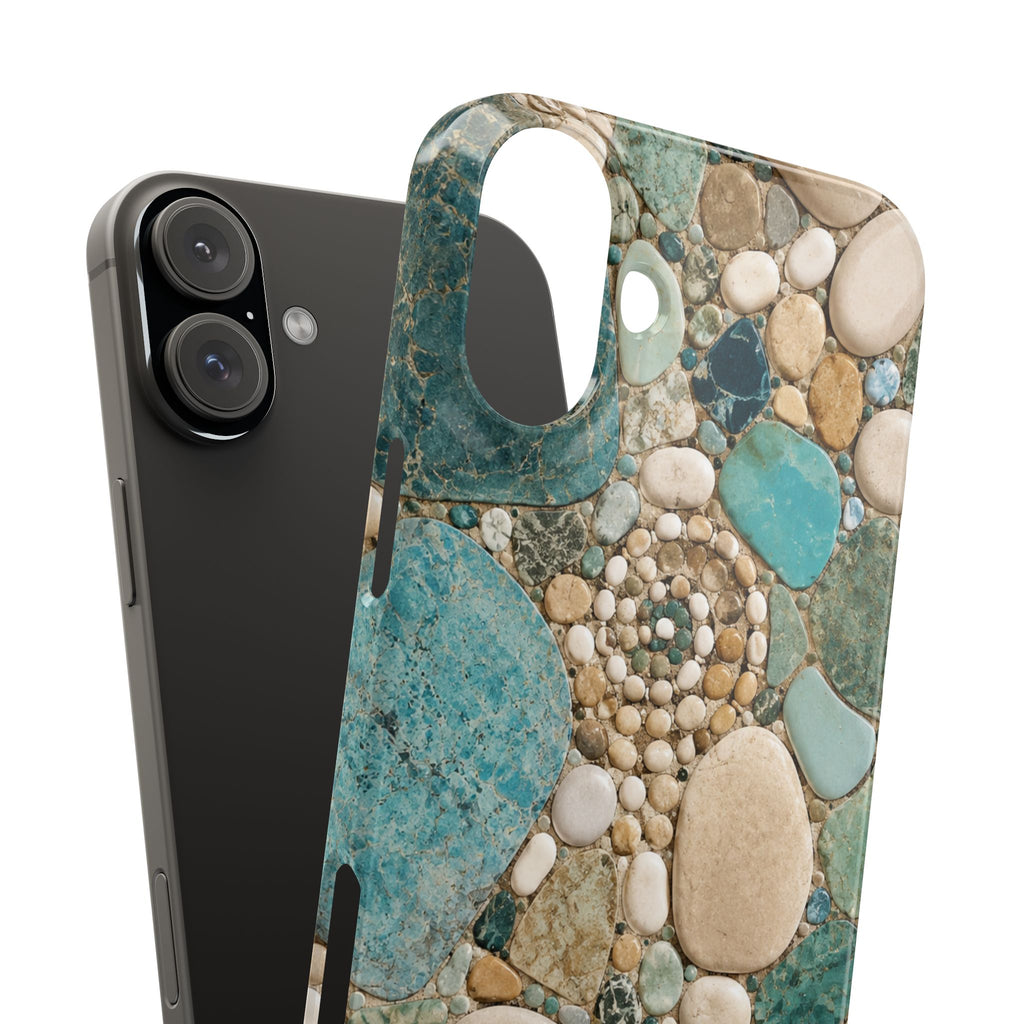 Sea Glass Mosaic Snap Case