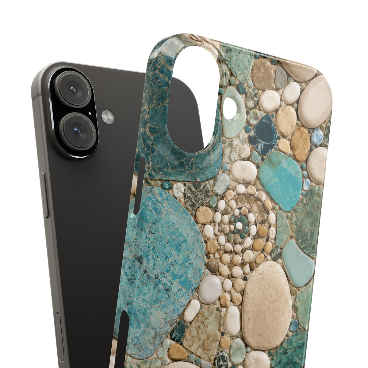 Sea Glass Mosaic Snap Case