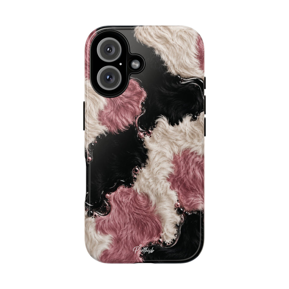 Cow Print Swirl Tough Case