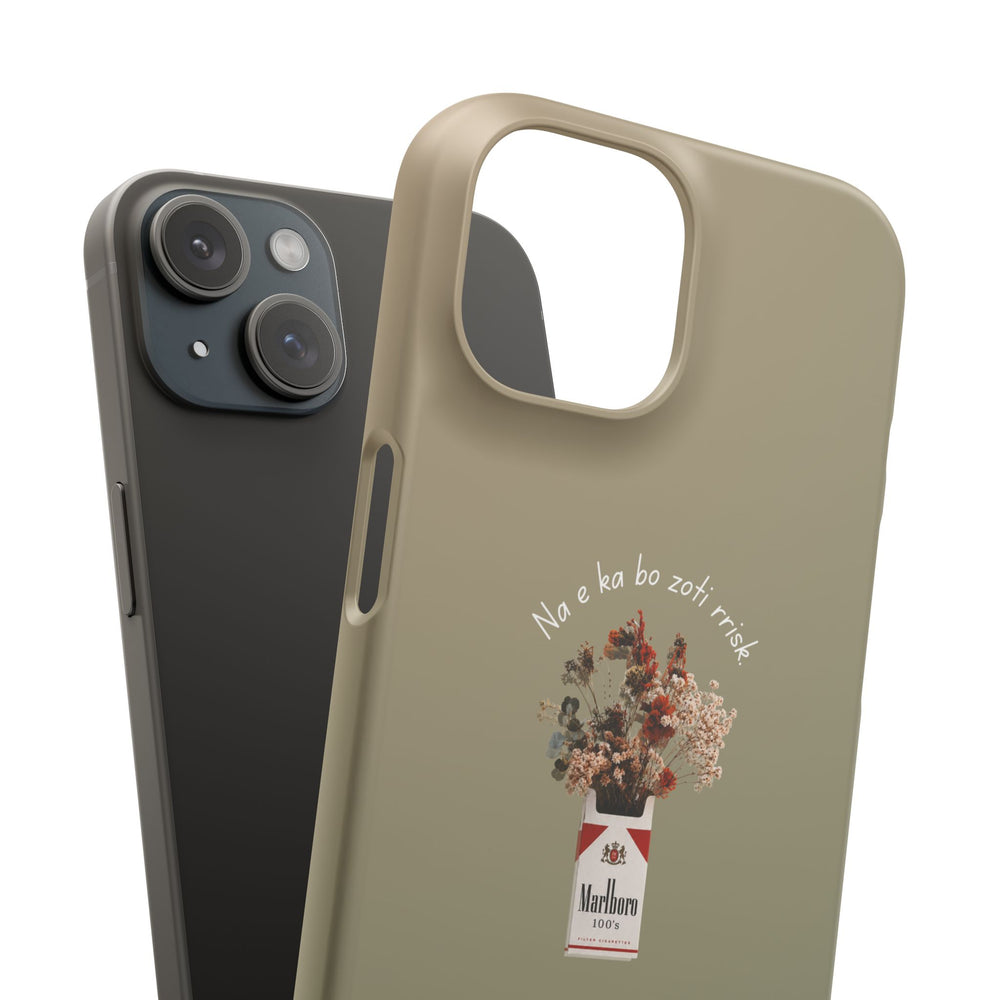 "Na e ka bo zoti rrisk." Snap Phone Case