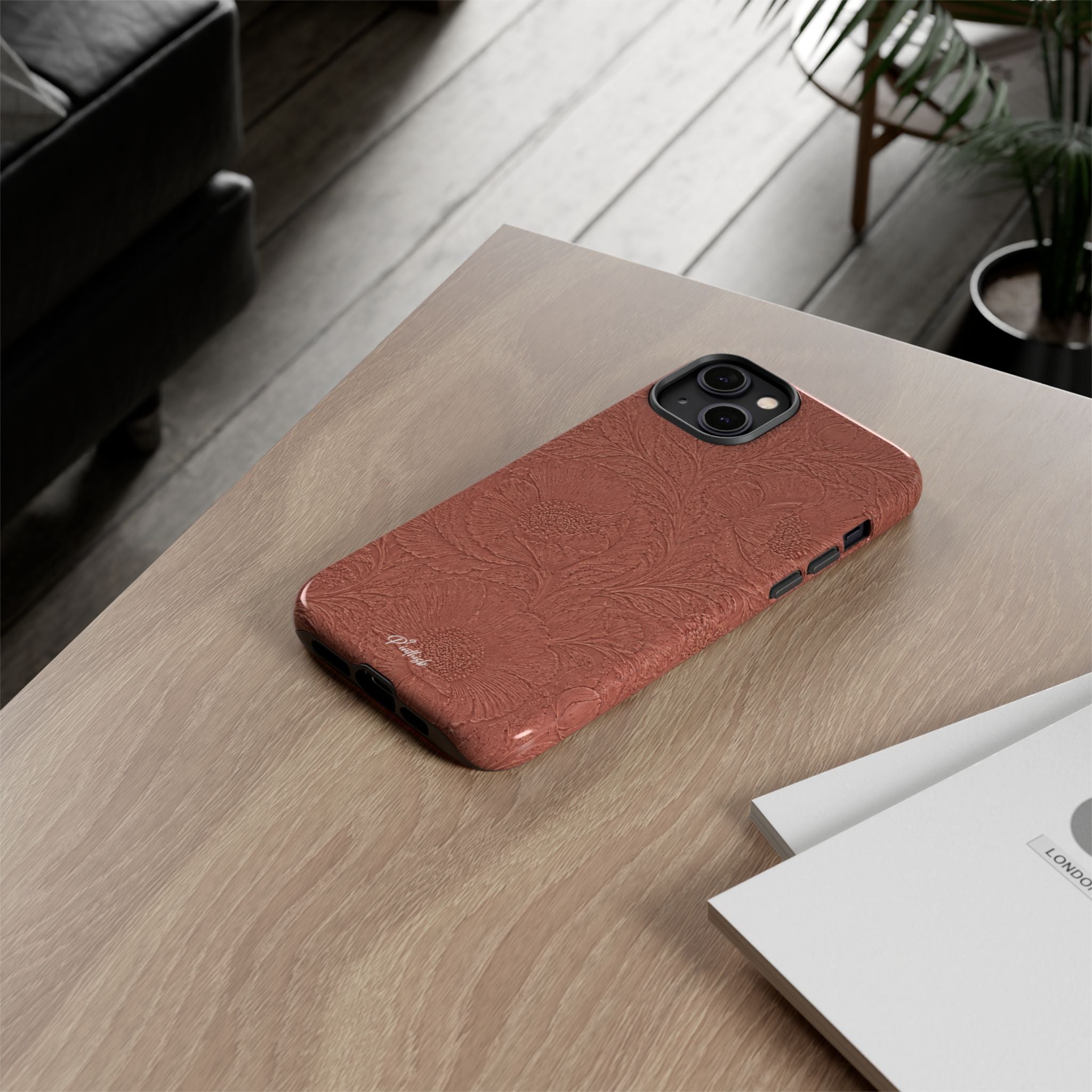 Embossed Floral Tough Case