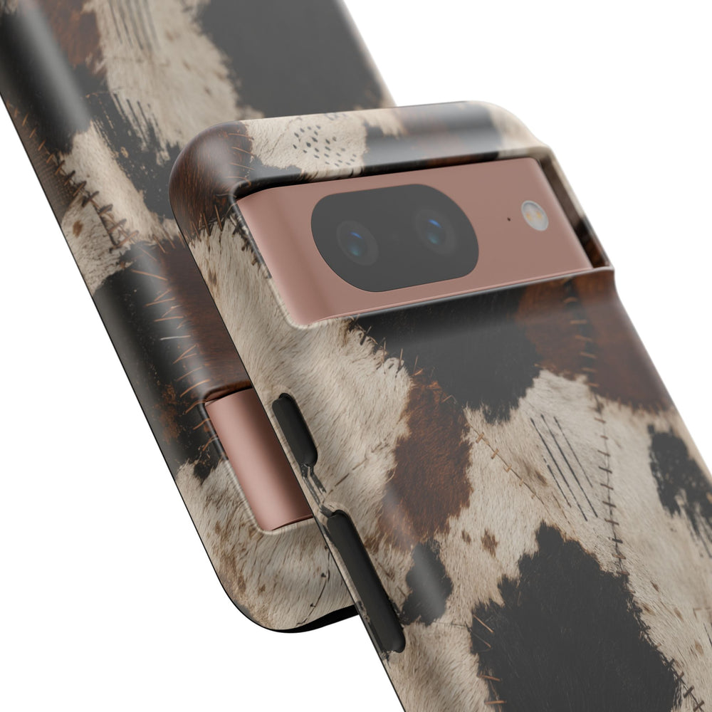 Brown & Black Animal Print Tough Case