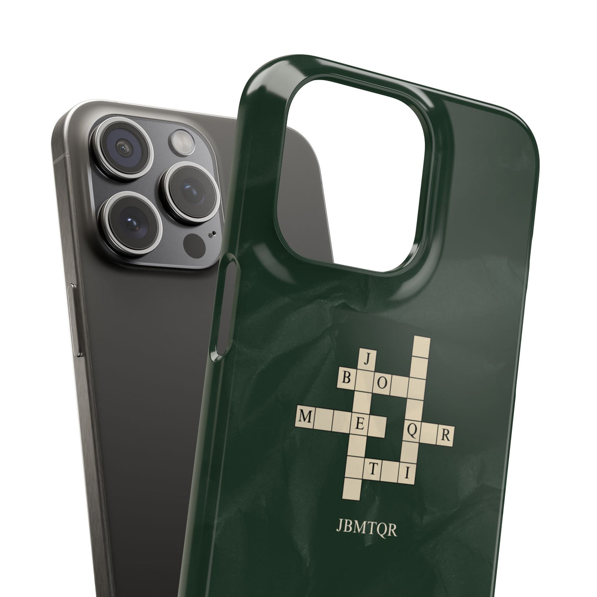 "JBMTQR crossword" Snap Phone Case