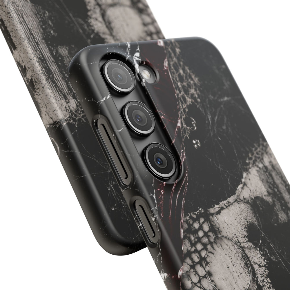 Midnight Static Snap Phone Case