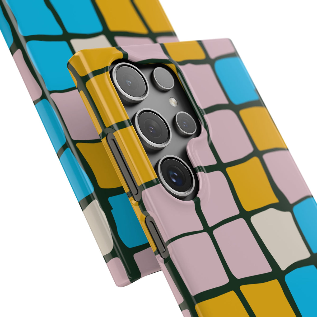 Color Grid Snap Phone Case