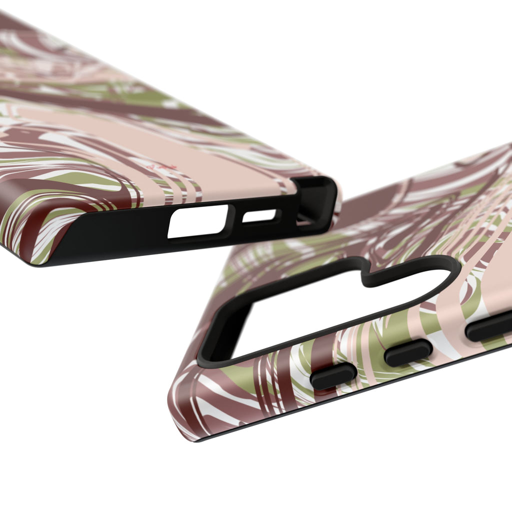 Abstract Marbled Tough Phone Case
