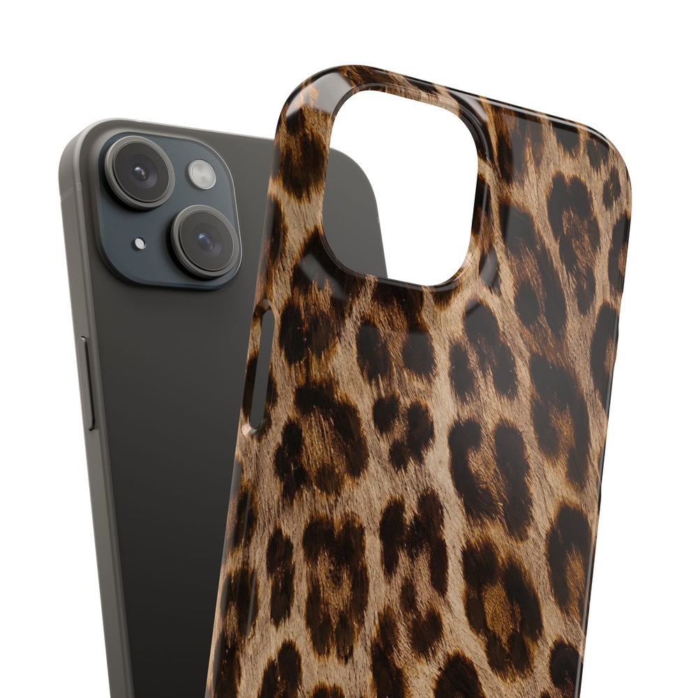 Leopard Print Snap Phone Case