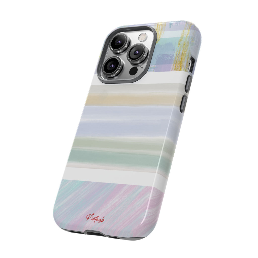 Pastel Stripe Tough Phone Case