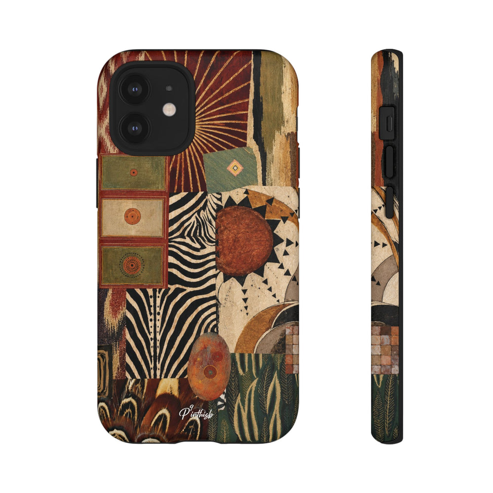 Abstract Boho Collage Tough Case