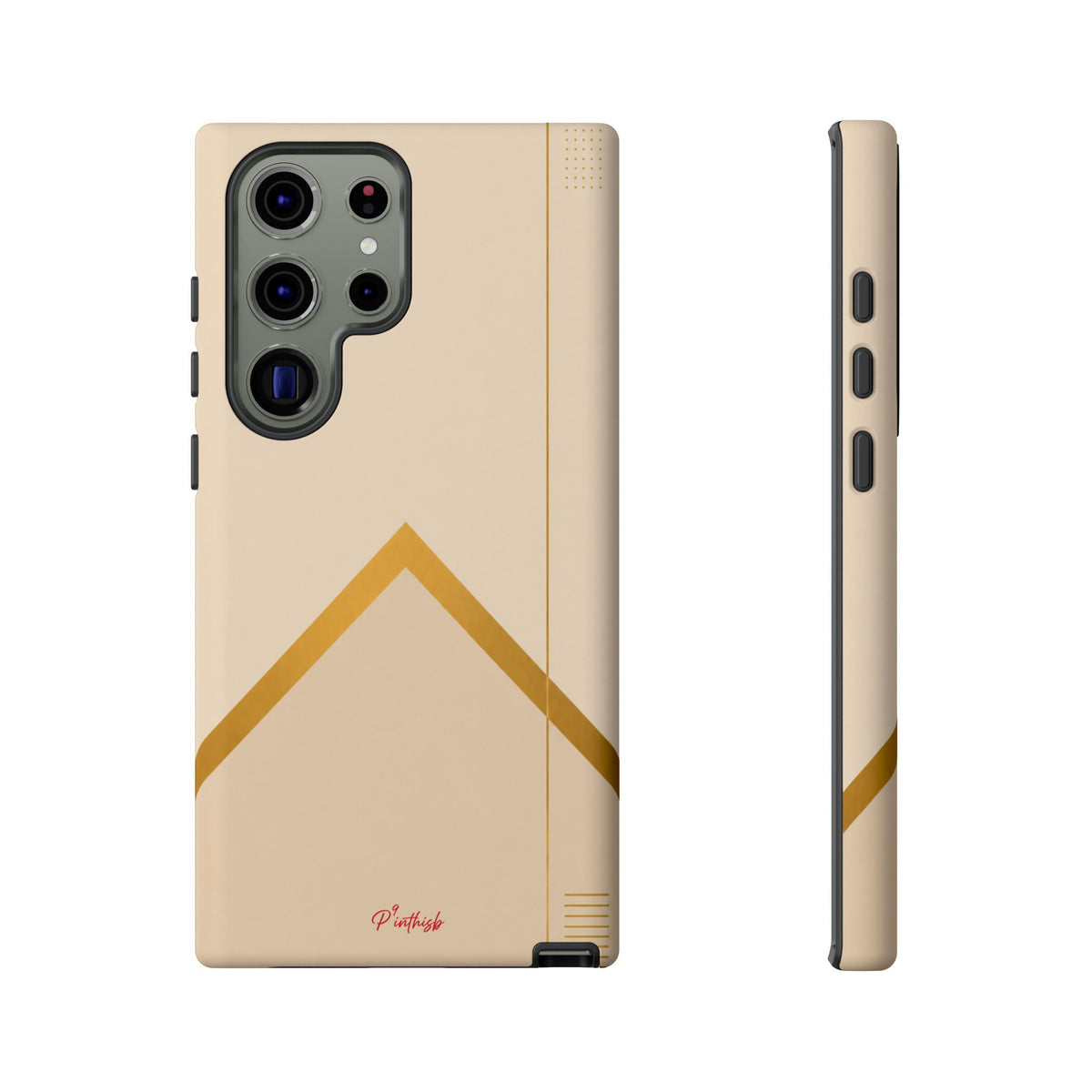 Gold Malboro Inspired Tough Phone Case