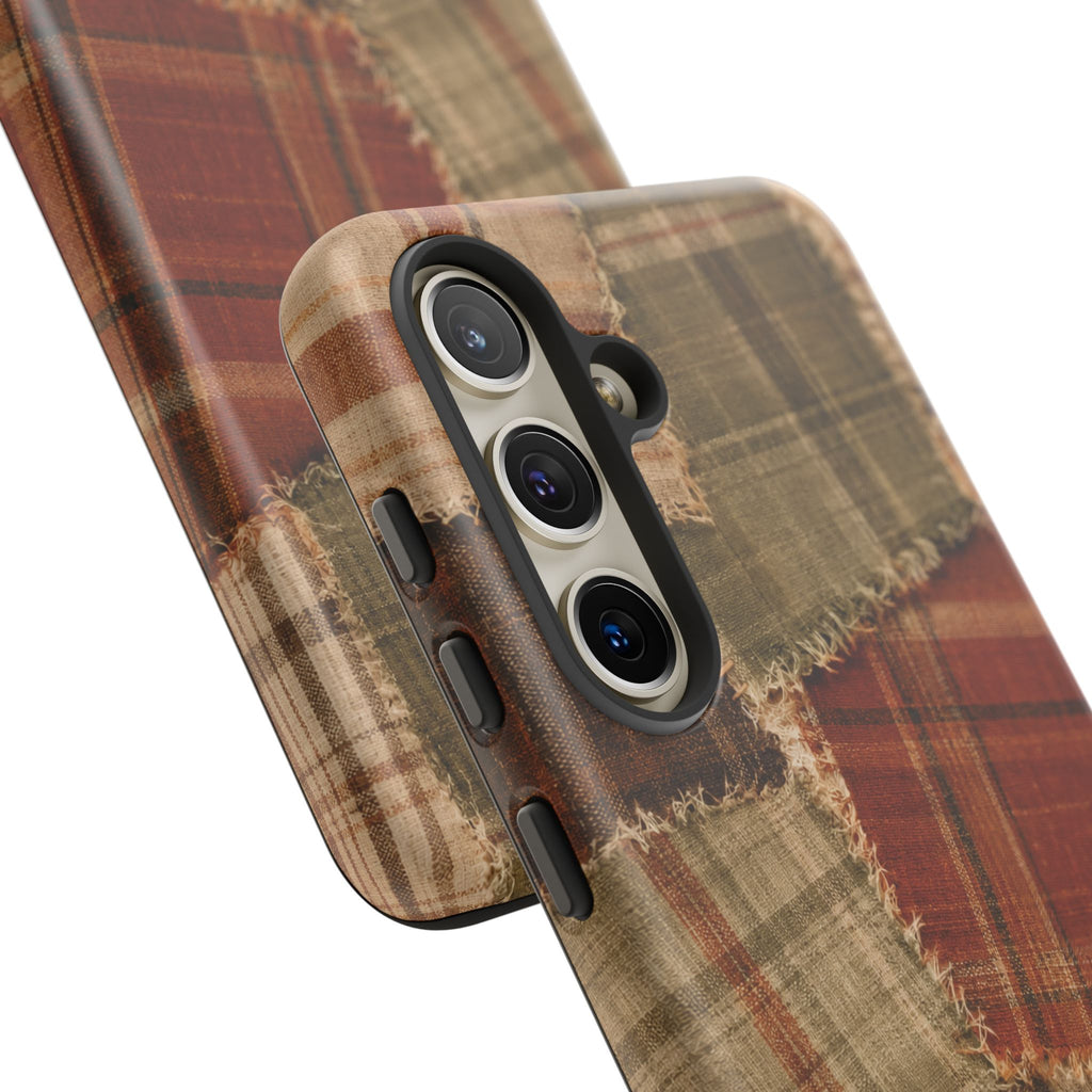 Rustic Fall Patchwork Tough Case