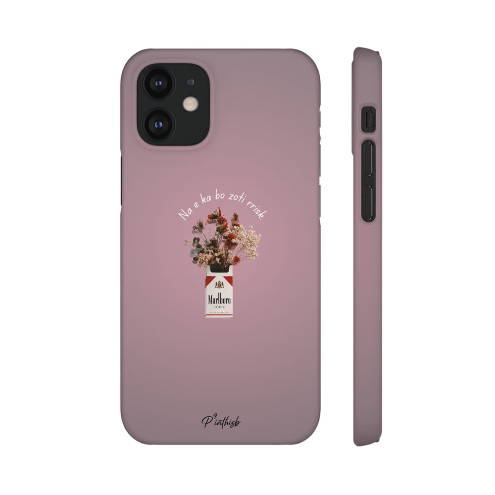 "Na e ka bo zoti rrisk." Snap Phone Case
