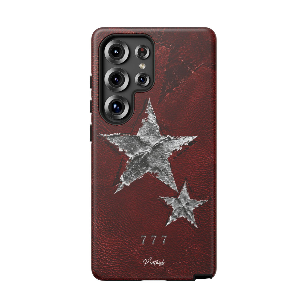 777 Metallic Stars Phone Case