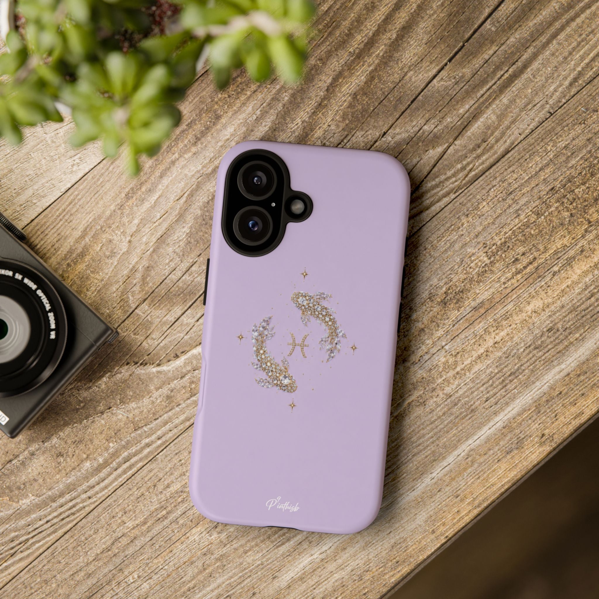 Pisces Glitter Phone Case