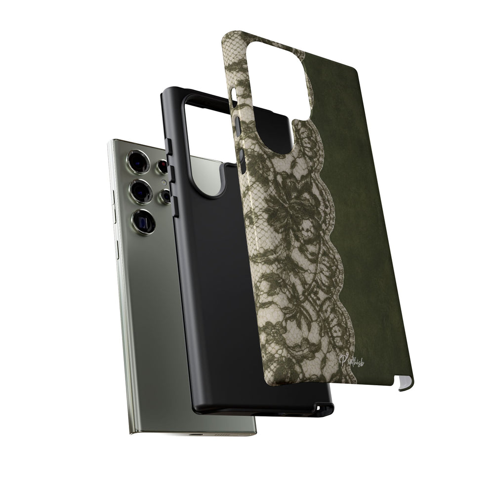 Olive Lace Tough Case