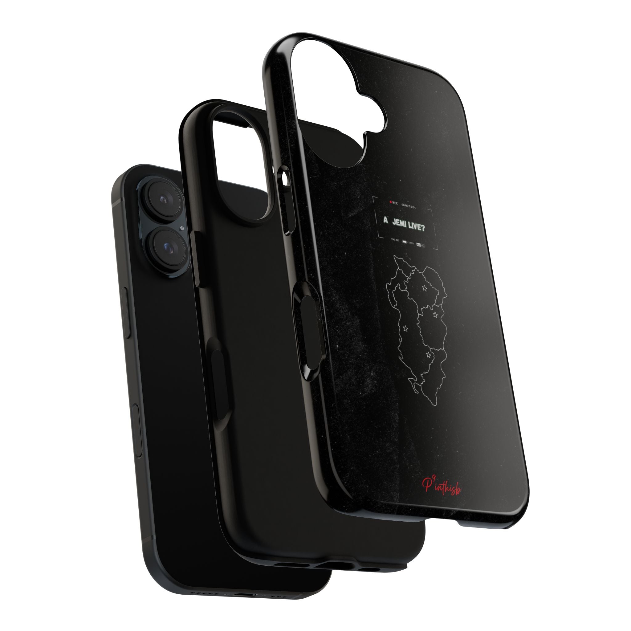 "A jemi live?" Tough Phone Case