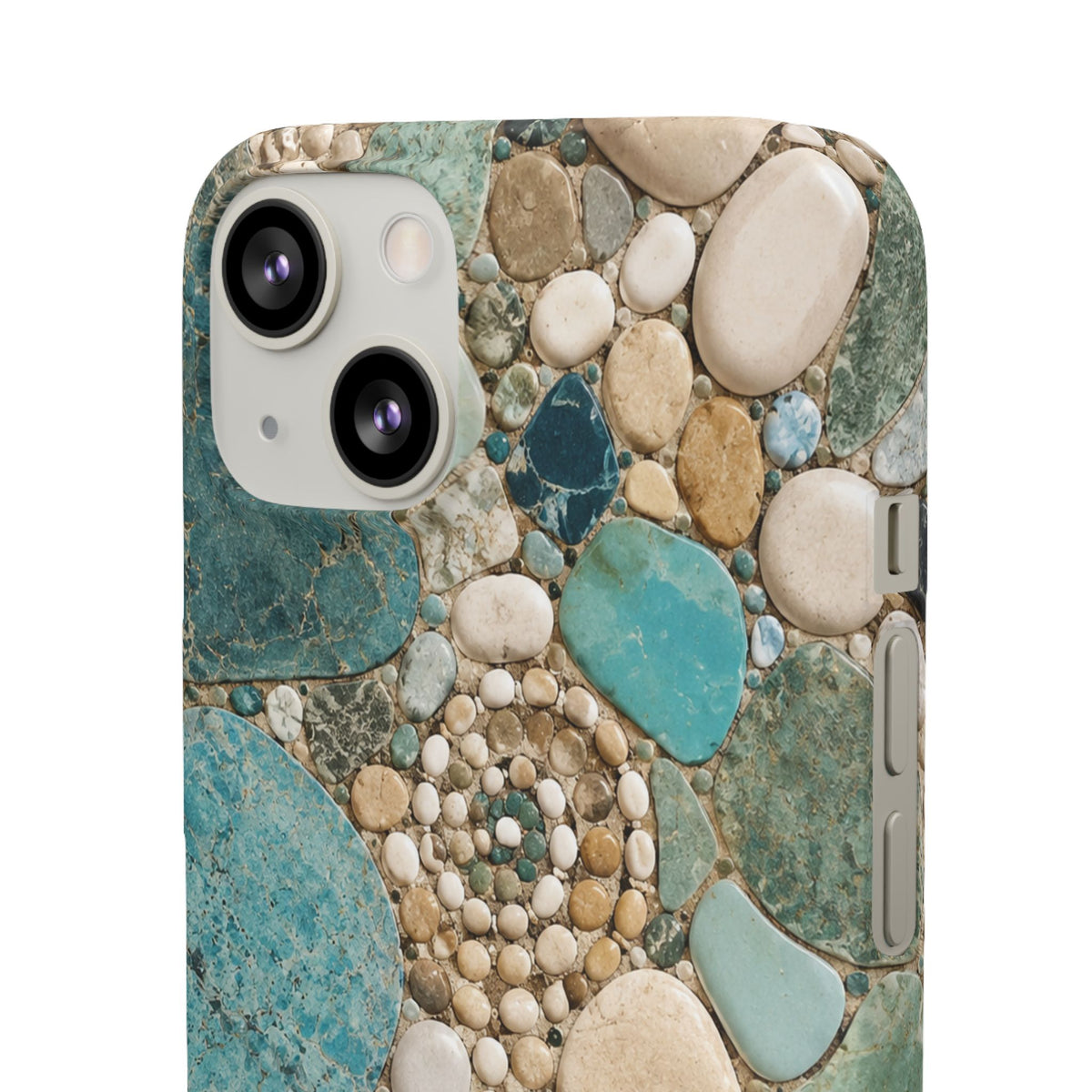 Sea Glass Mosaic Snap Case