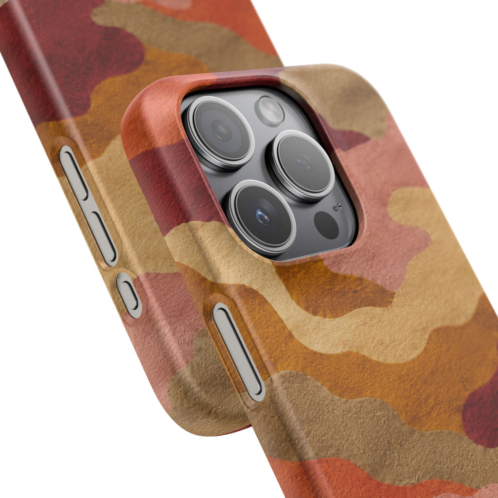 Watercolour Camo Snap Case