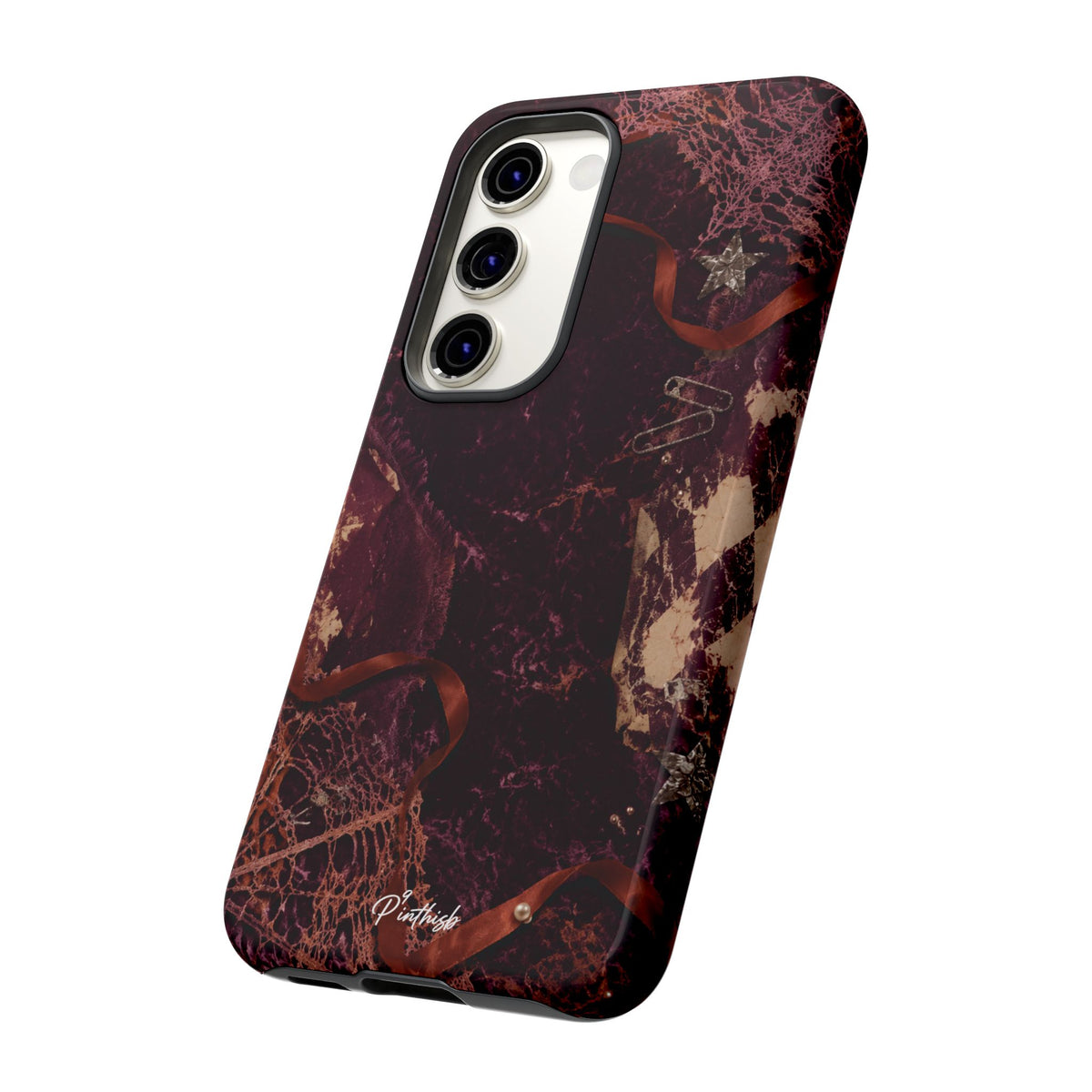 Dark Maroon Vintage Tough Case