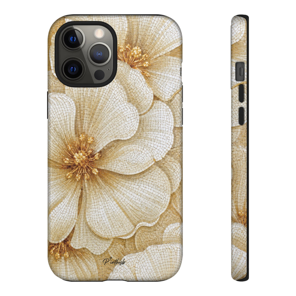 Floral Gold Bloom Tough Case