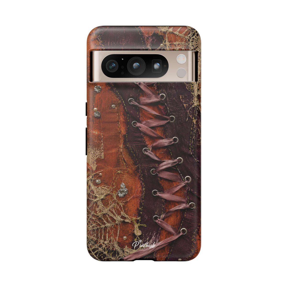 Vintage Leather Lace Tough Case