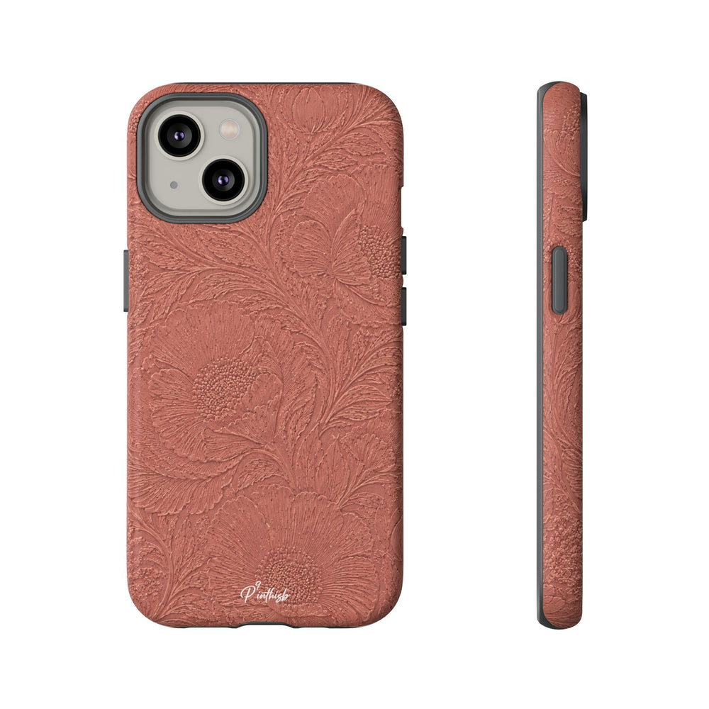 Embossed Floral Tough Case