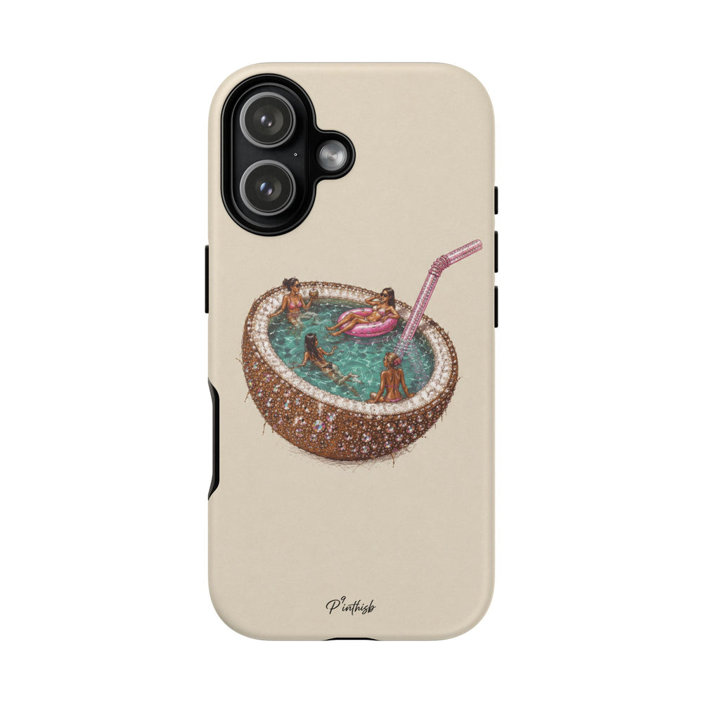 Coconut Pool Phone Case
